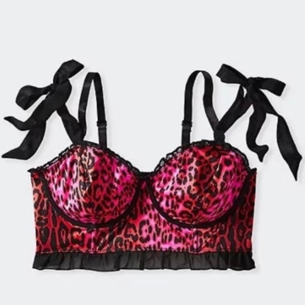 TORRID BETSEY JOHNSON LEOPARD BRALETTE